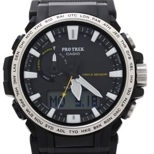 CASIO PRO TREK Climber Line PRW-61-1AJF Black Resin/Stainless Steel Men's Watch